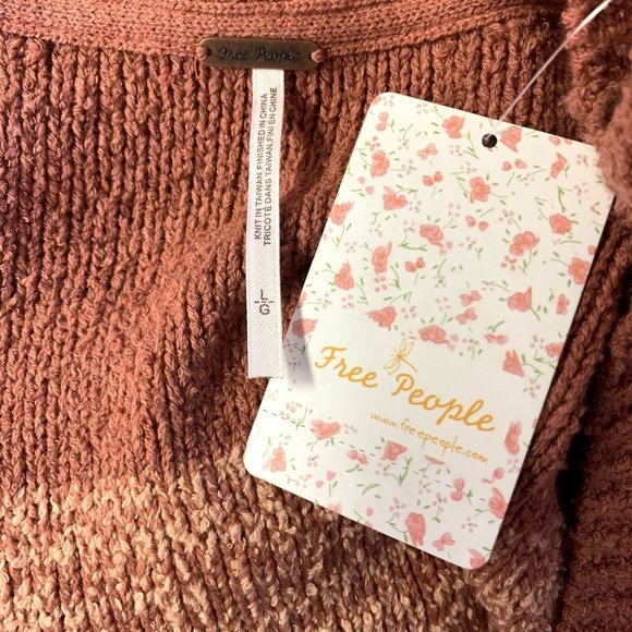 Free People Blushed Southhport Beach Cardigan - Picture 11 of 12